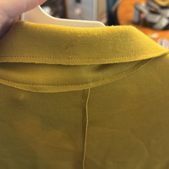 Carolina Belle Faux Suede Blazer, mustard Yellow, S, NWOT - Picture 7 of 7